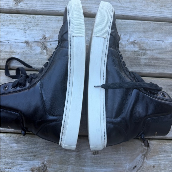 Givenchy Paris 17 Mens Leather Sneakers Shoes Mens EU 40 1/2 - Picture 7 of 14